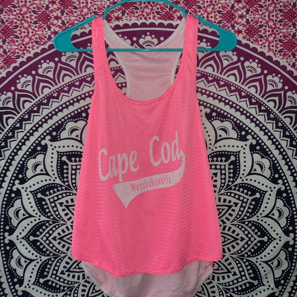 Cape Cod jersey crop top